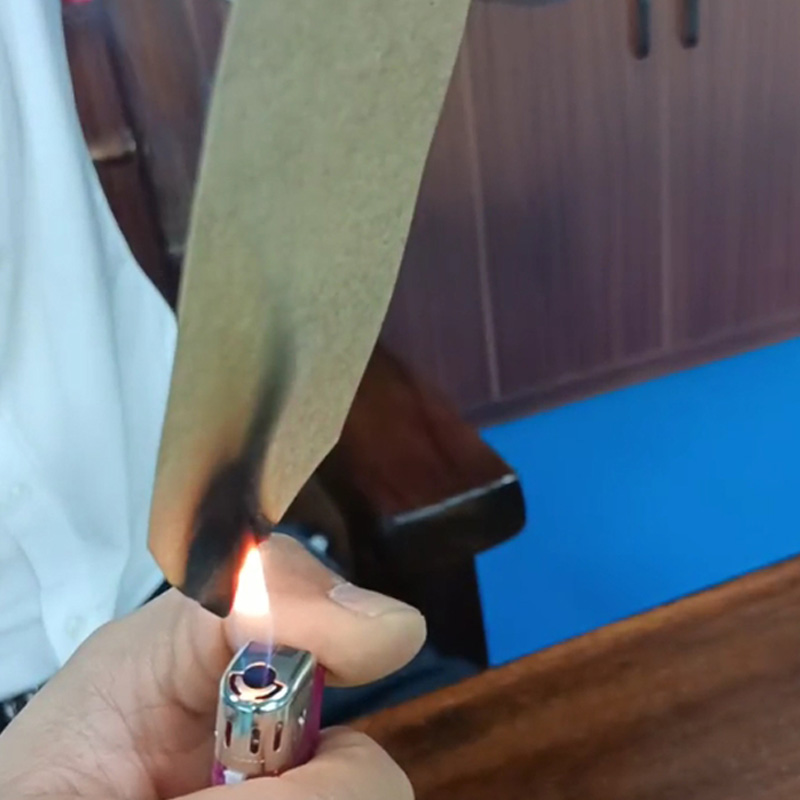 Flame retardant kraft paper 1